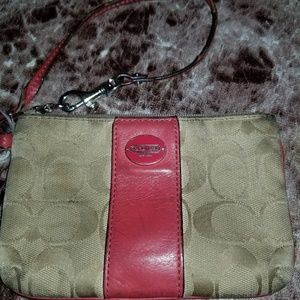 Coach wristlet